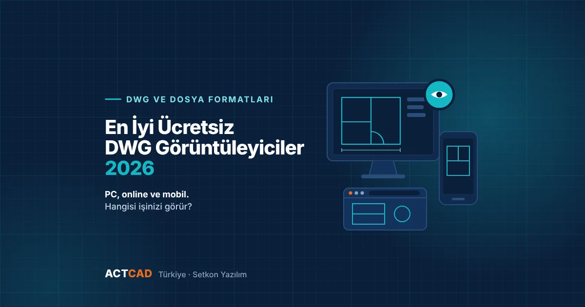 En iyi ücretsiz DWG görüntüleyiciler 2026 – bilgisayar, tarayıcı ve telefonda DWG çizimi görüntüleme